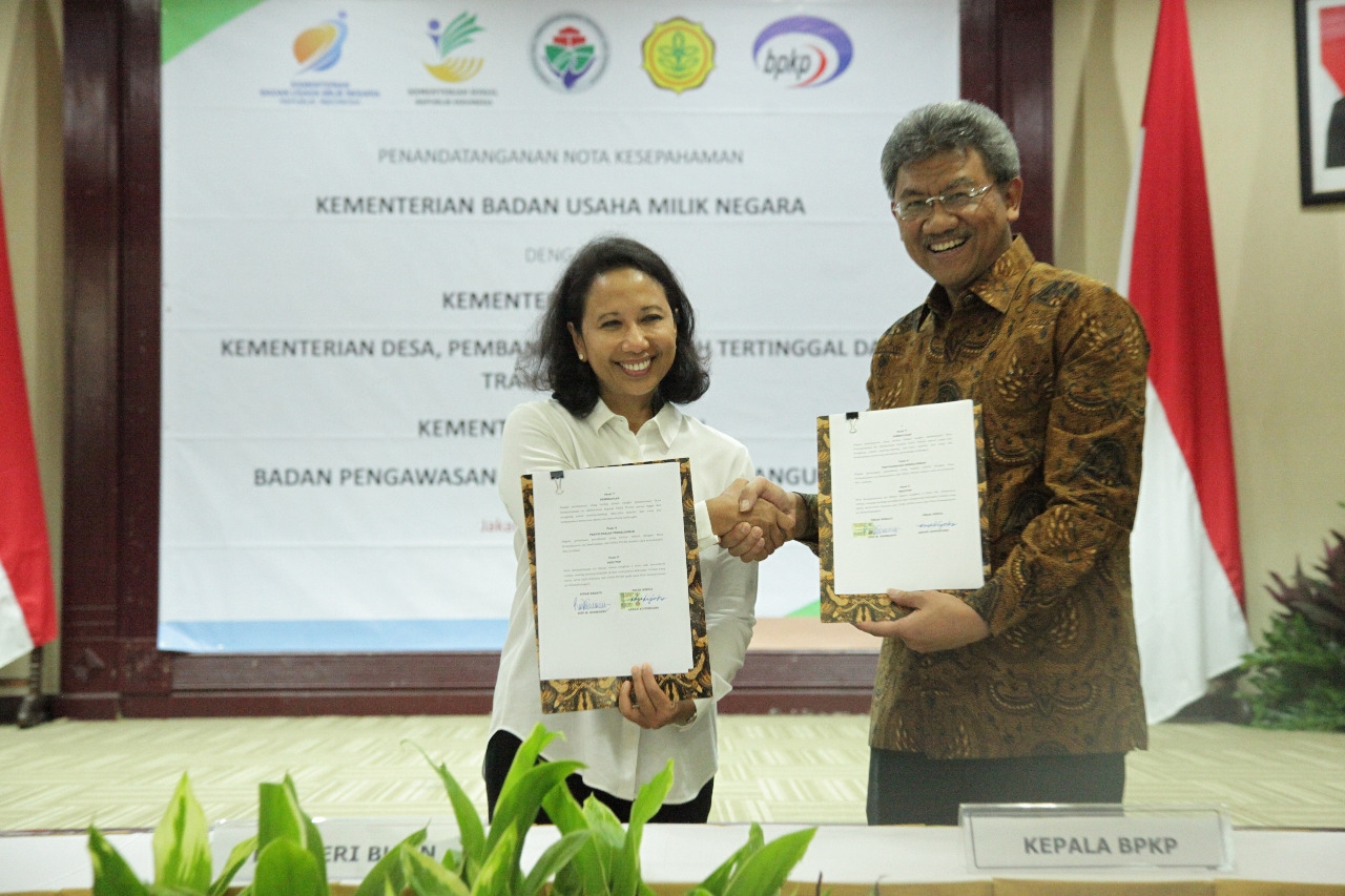 Wujudkan GCG, Menteri BUMN Gandeng BPKP