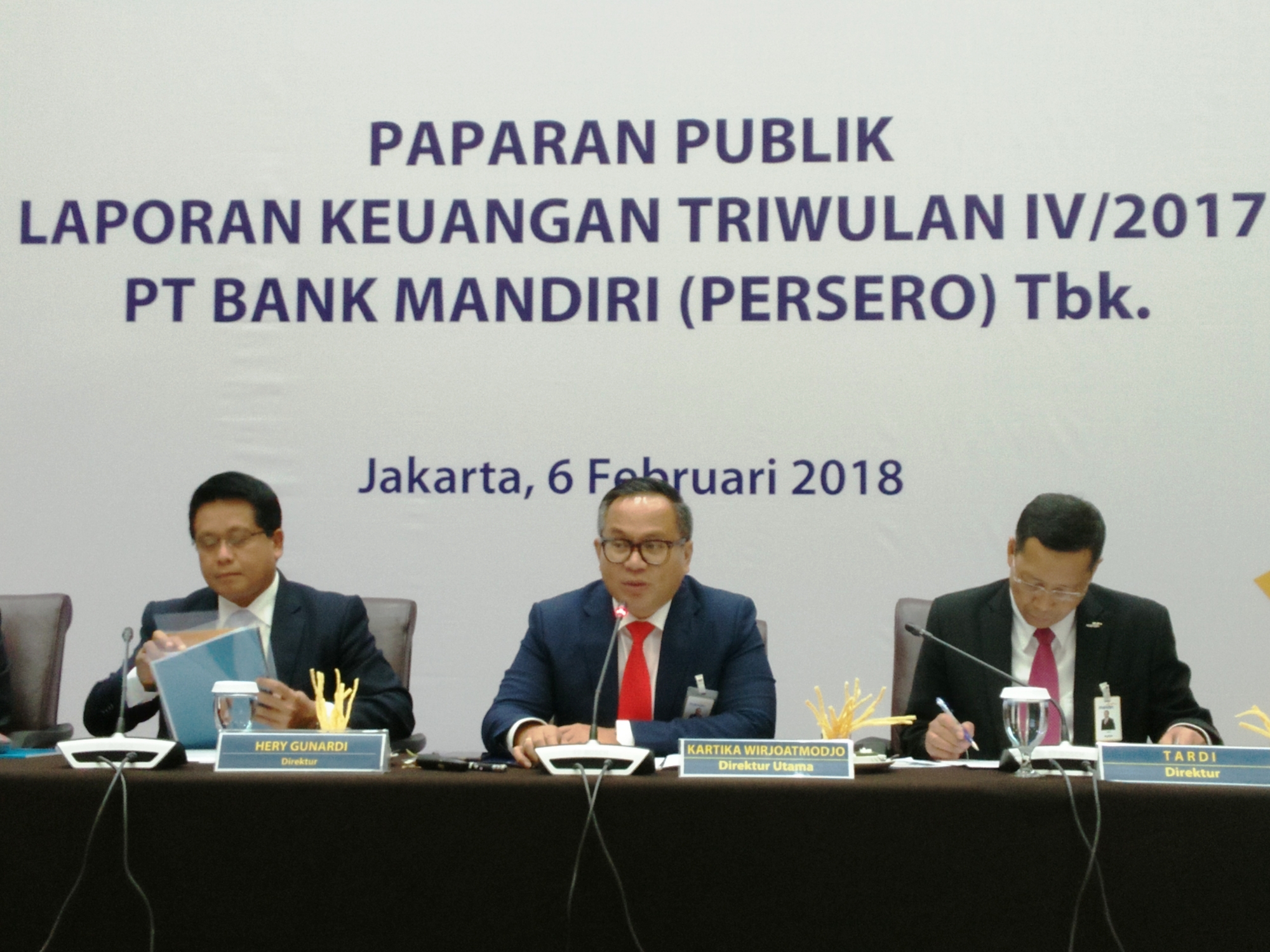 Bank Mandiri: Dongkrak Kualitas Kredit 2017