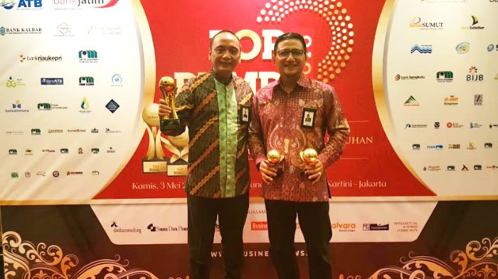 PT SIER Borong 4 Penghargaan di Ajang TOP BUMD 2018