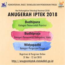 Tahun ini, Ristekdikti Kembali Gelar Anugerah Iptek
