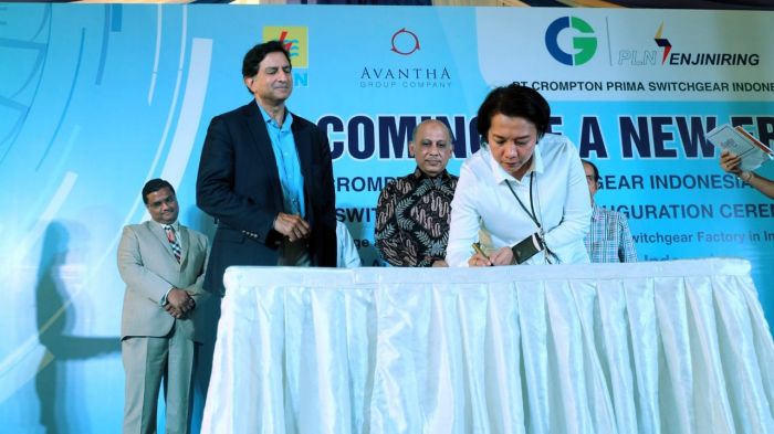 PLN-Crompton Dirikan Pabrik Alat Kelistrikan