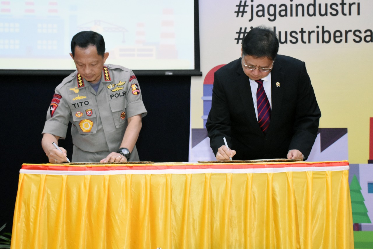 Kemenperin Rangkul Polri