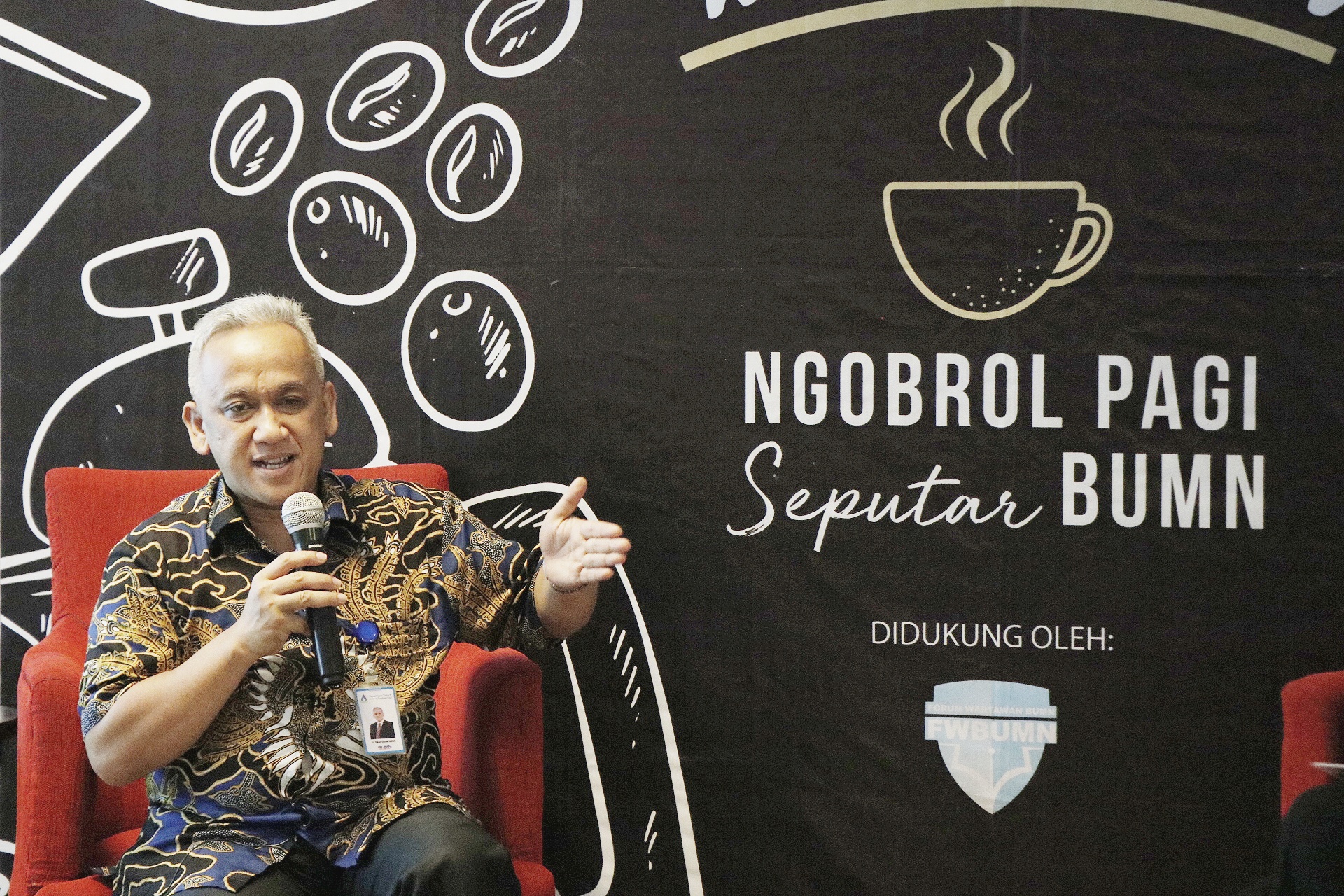Foto – Ngopi BUMN Hadirkan Dirut Perum Jasa Tirta II