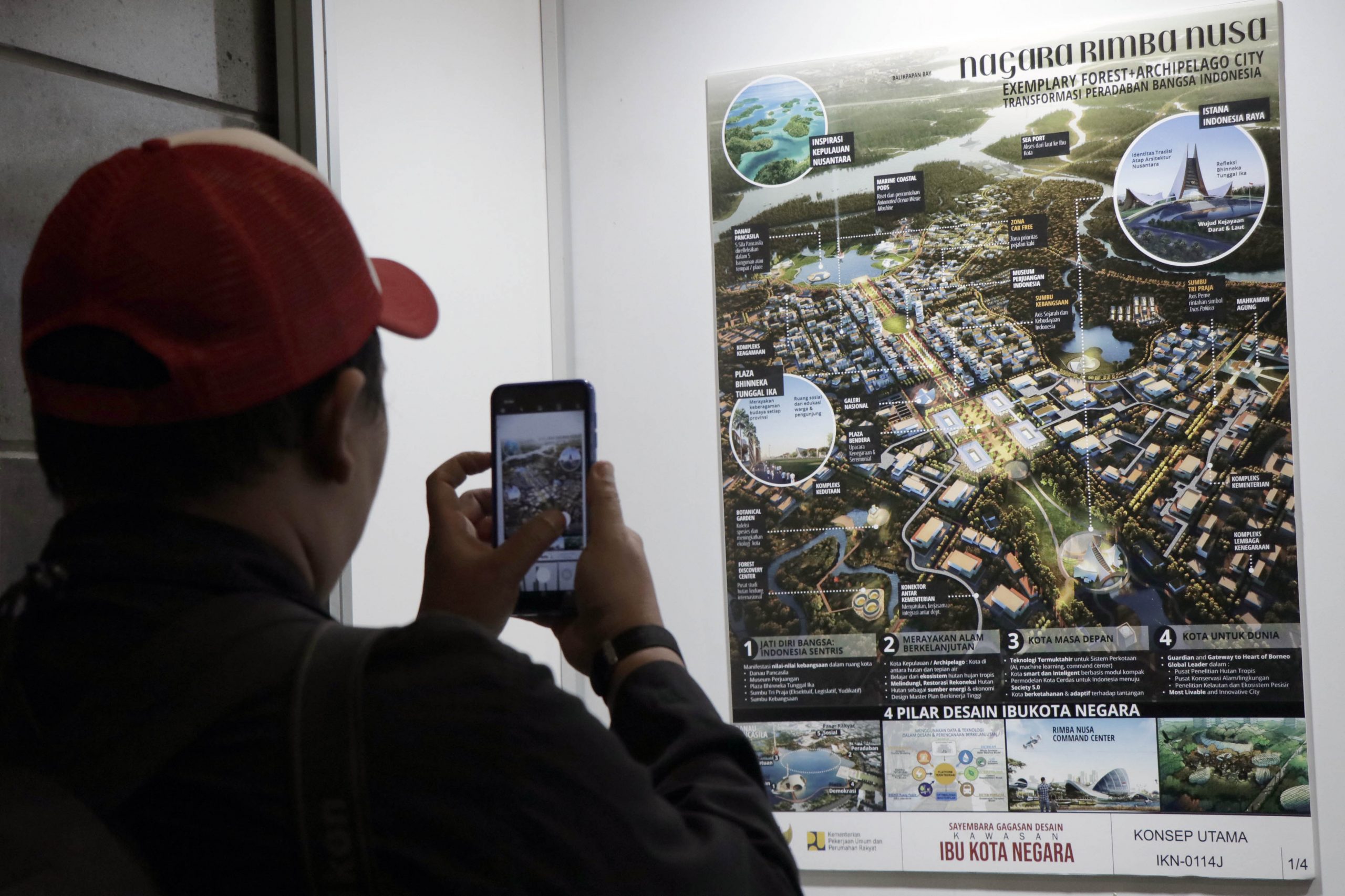 FOTO – Pengumuman Sayembara Desain Ibu Kota Baru