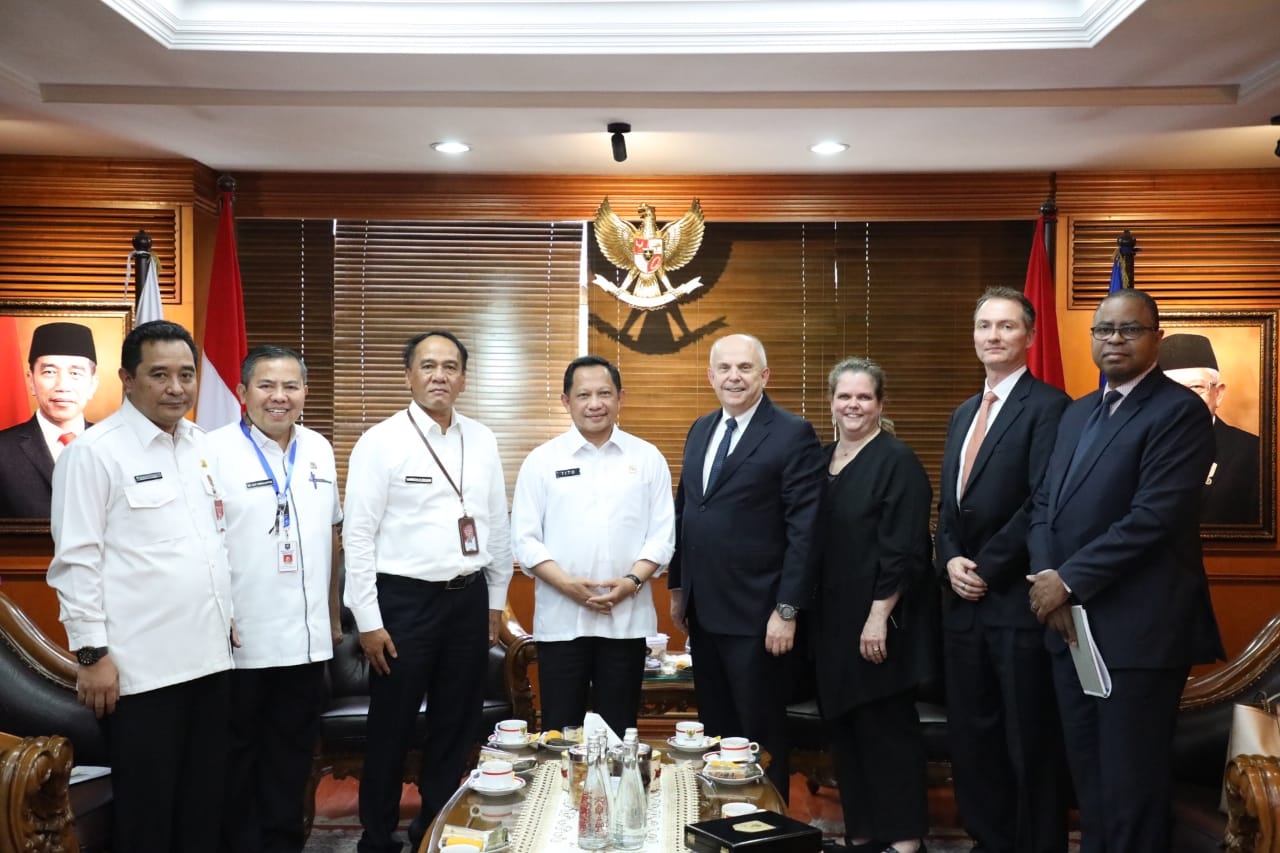 Pamit, Dubes AS Puji Mendagri di Kerjasama Pembangunan
