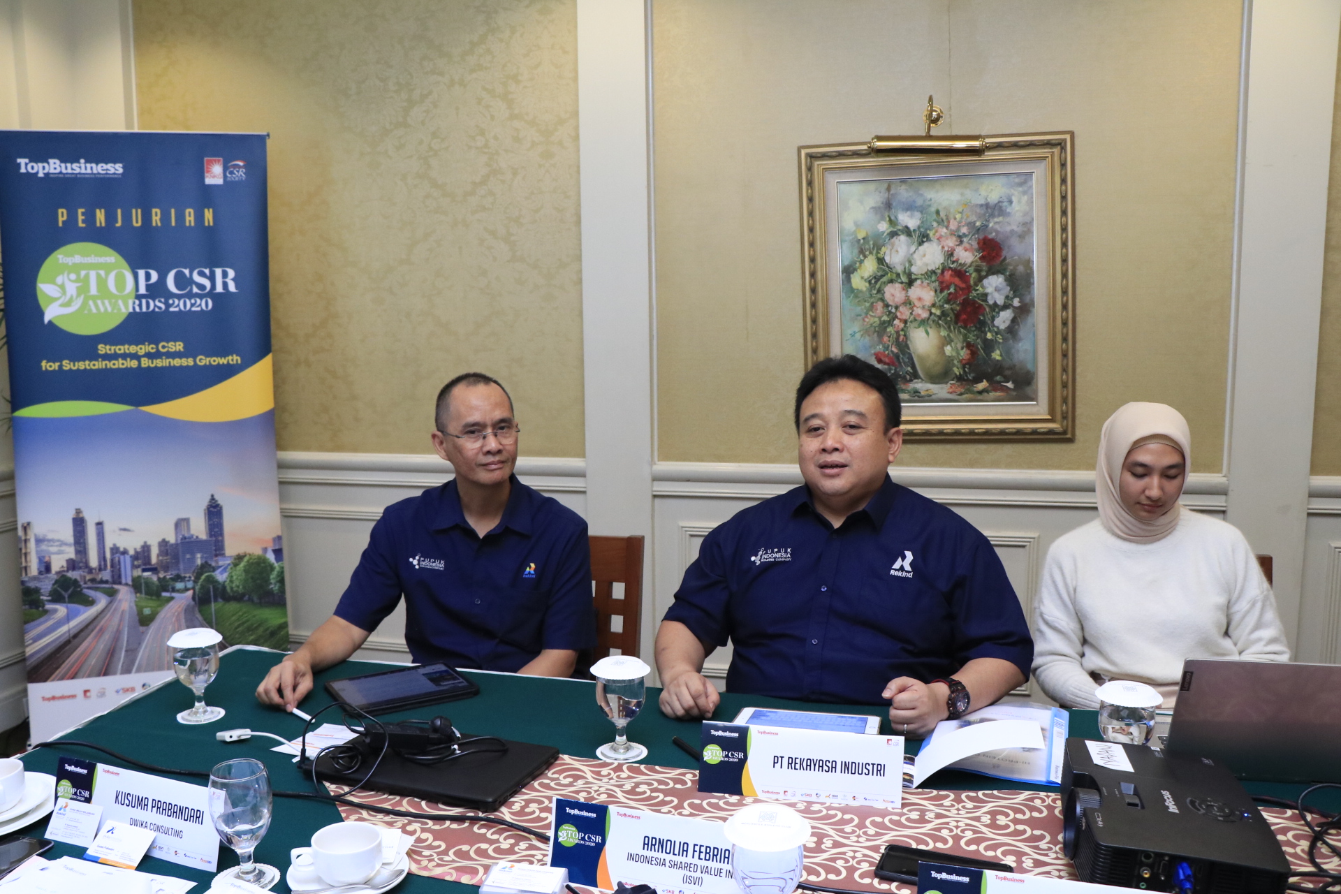 Skor Kepuasan CSR Rekind, Bagus