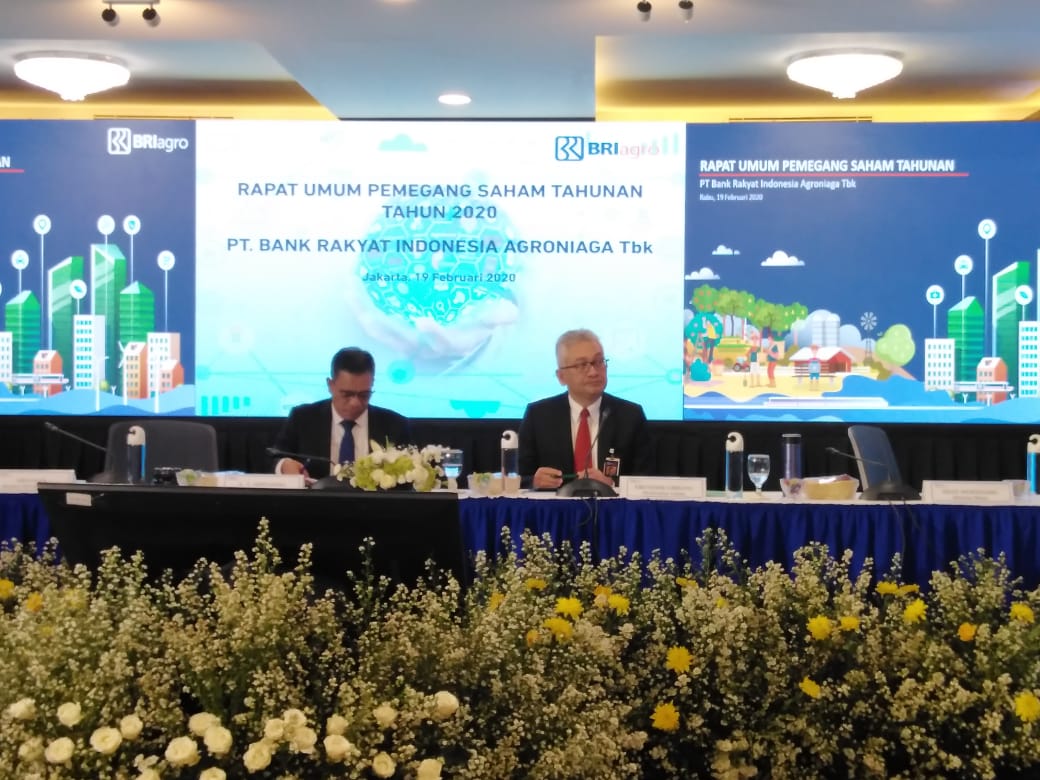 BRI Agro Kantongi Laba Rp51,06 M di 2019