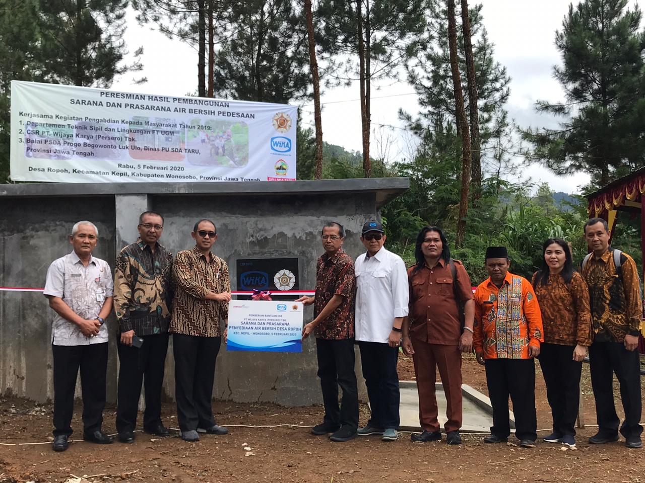 WIKA Bangun Sarana Air Bersih
