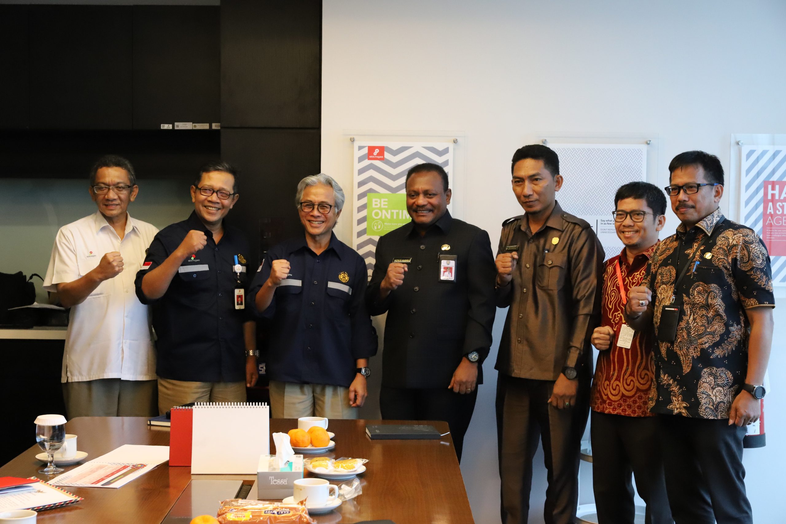 Kepala SKK Migas Terima Bupati Teluk Bintuni