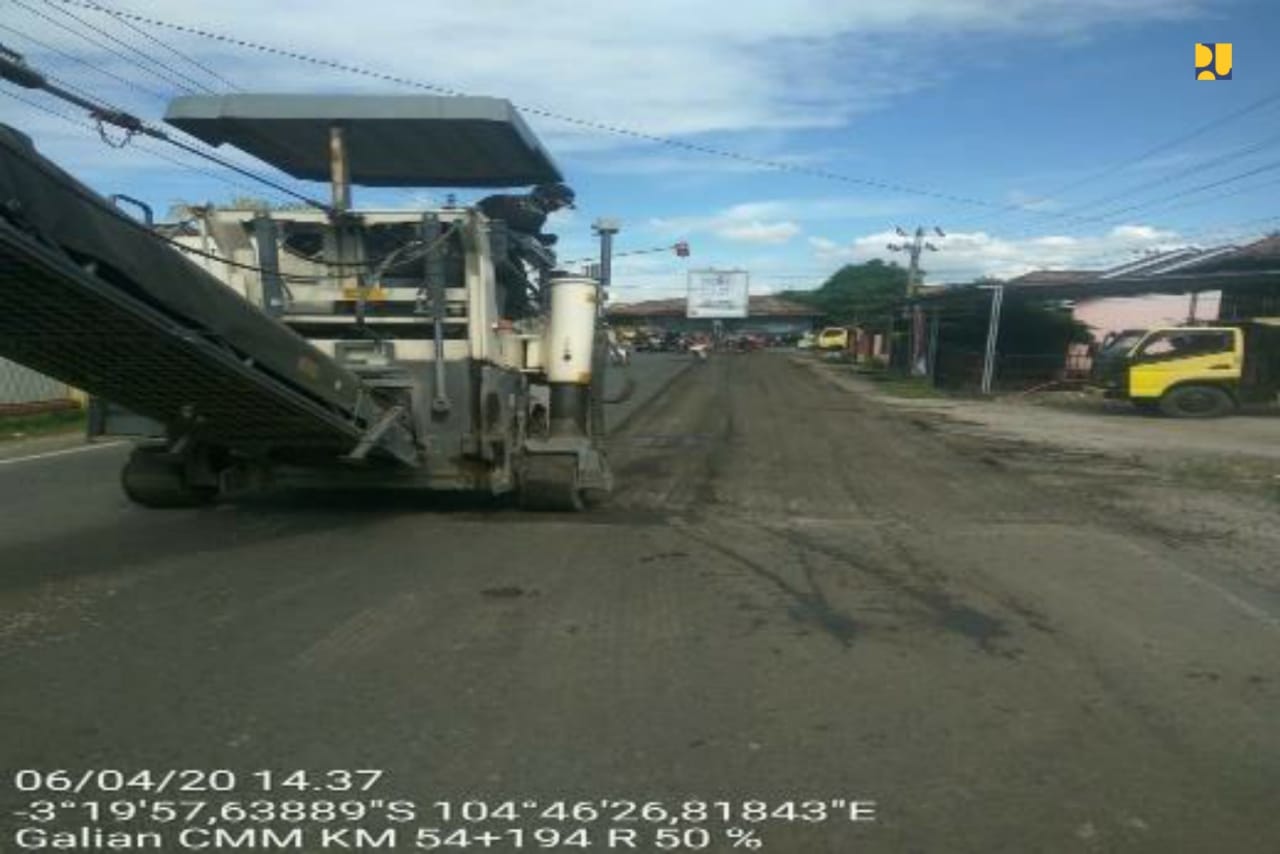 Preservasi 3 Ruas Jalan Lintas Timur Sumsel