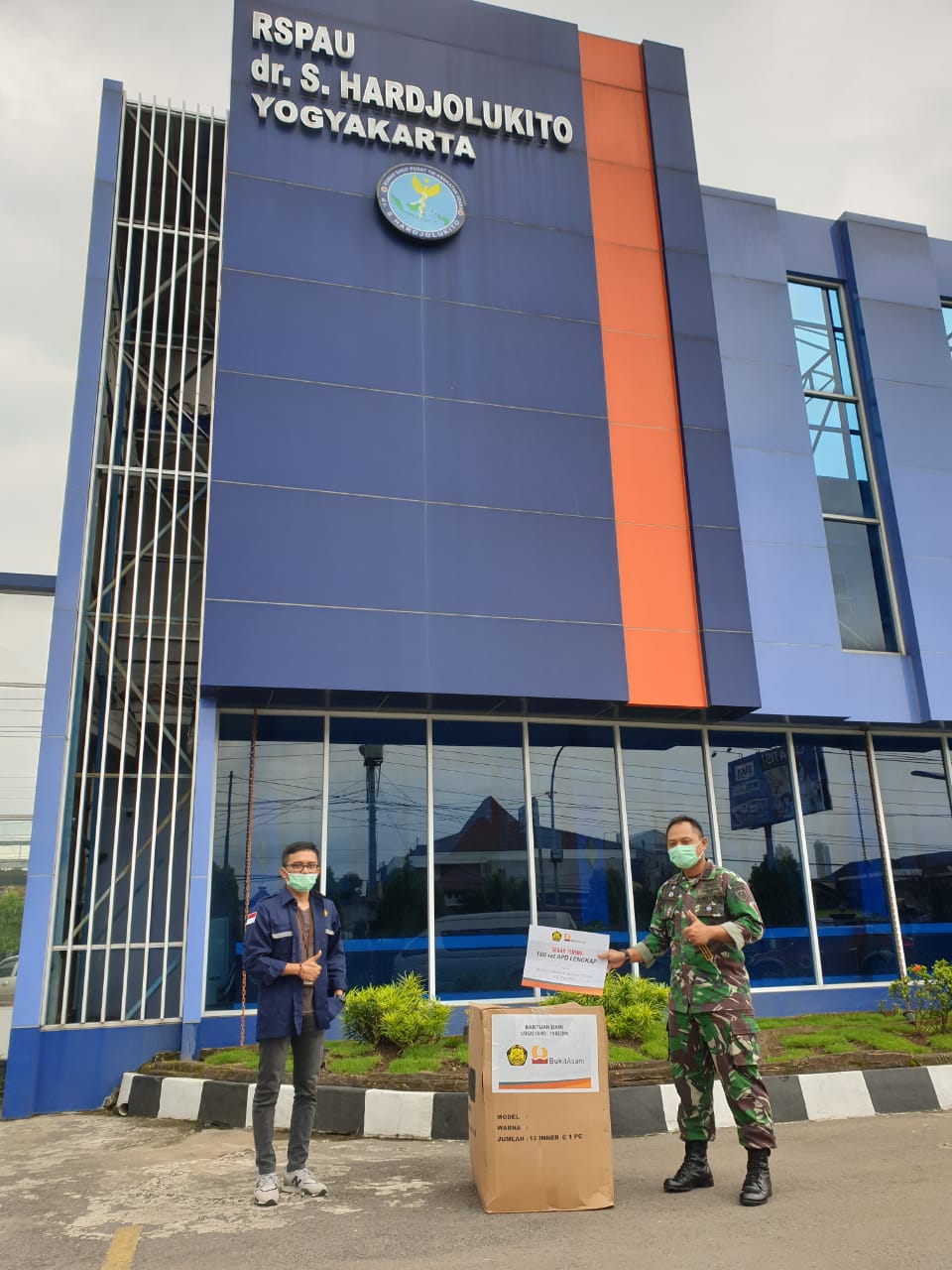 APD dari Kementerian ESDM ke Puskesmas