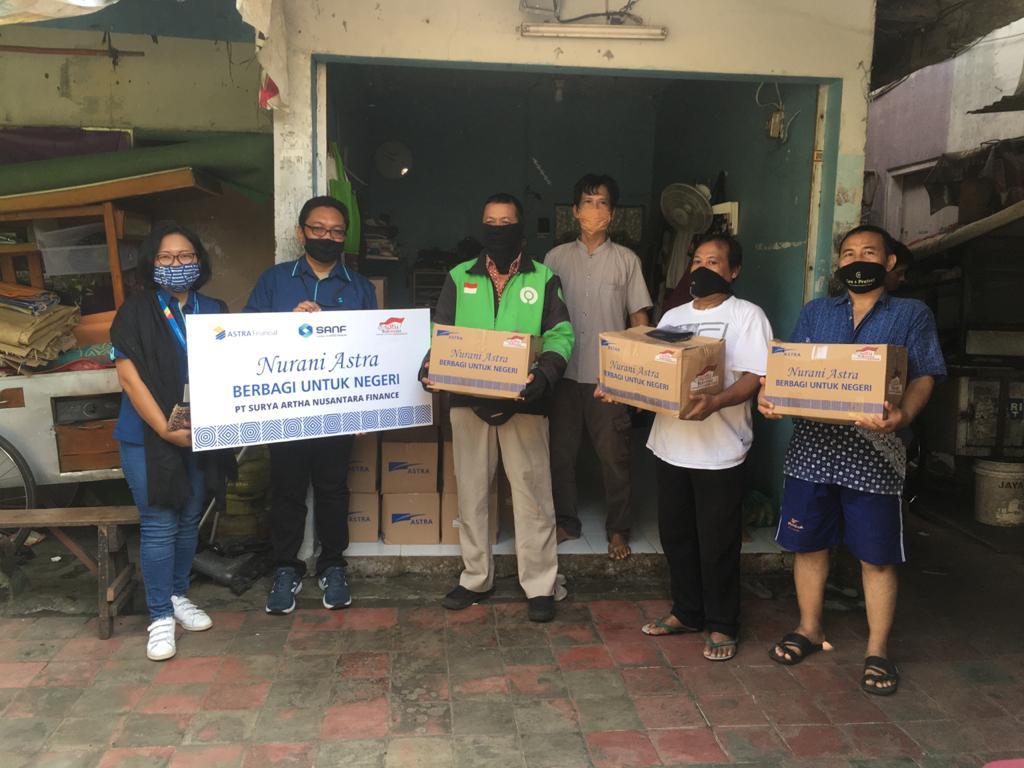 Astra Finance Grup Salurkan Bantuan Pandemi Covid-19
