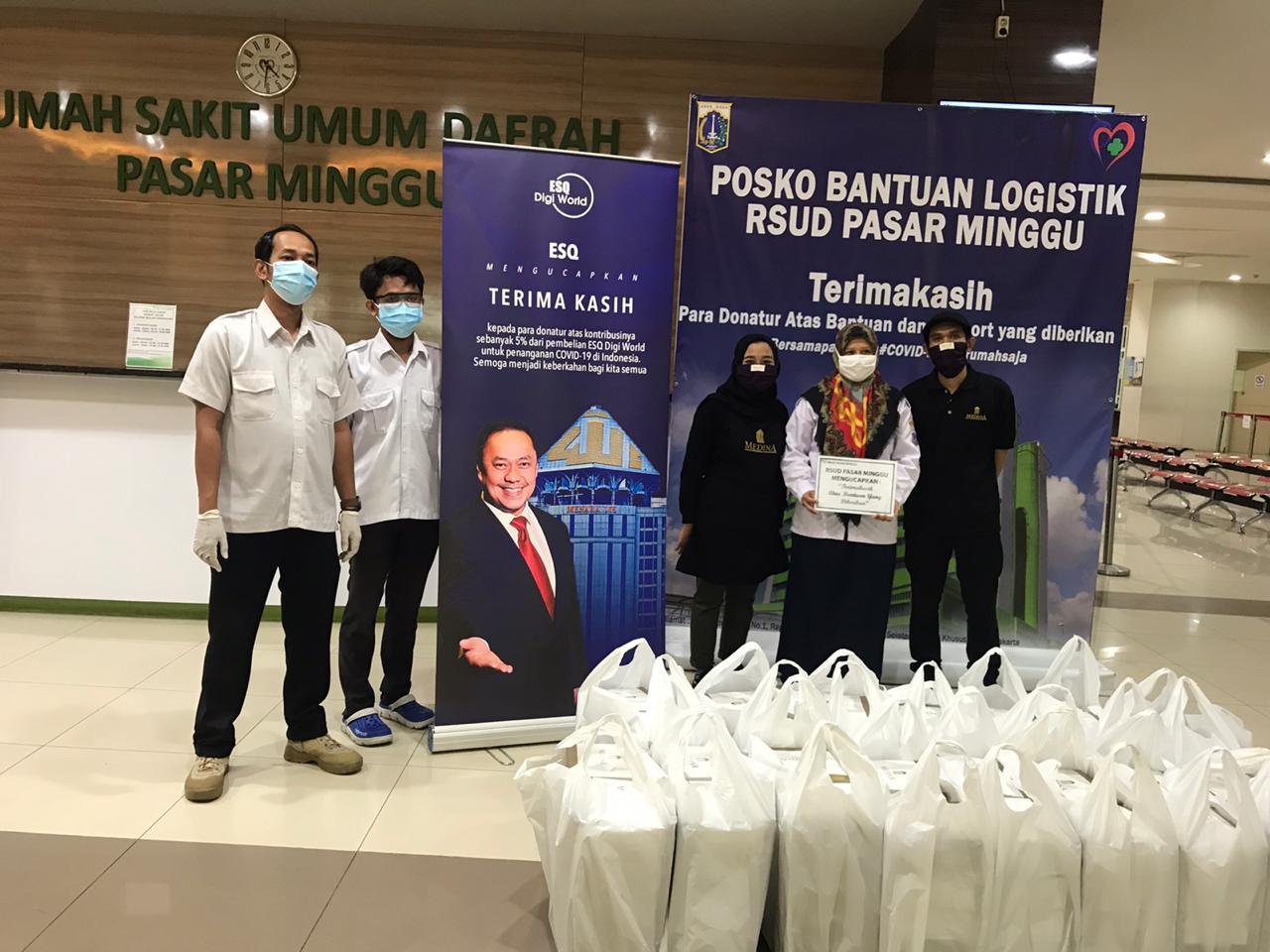 Bersama ESQ Digiworld Menimba Ilmu Sekaligus Berdonasi di Tengah Pandemi