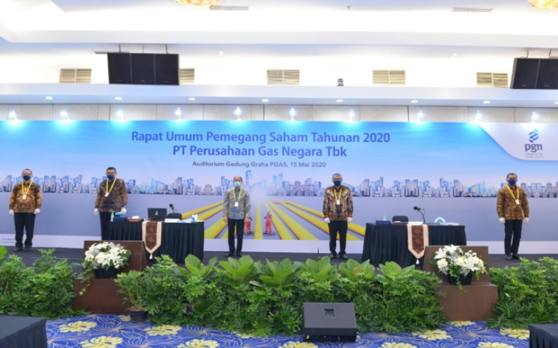 RUPST PGN: Tebar Dividen Rp41,56 per Saham