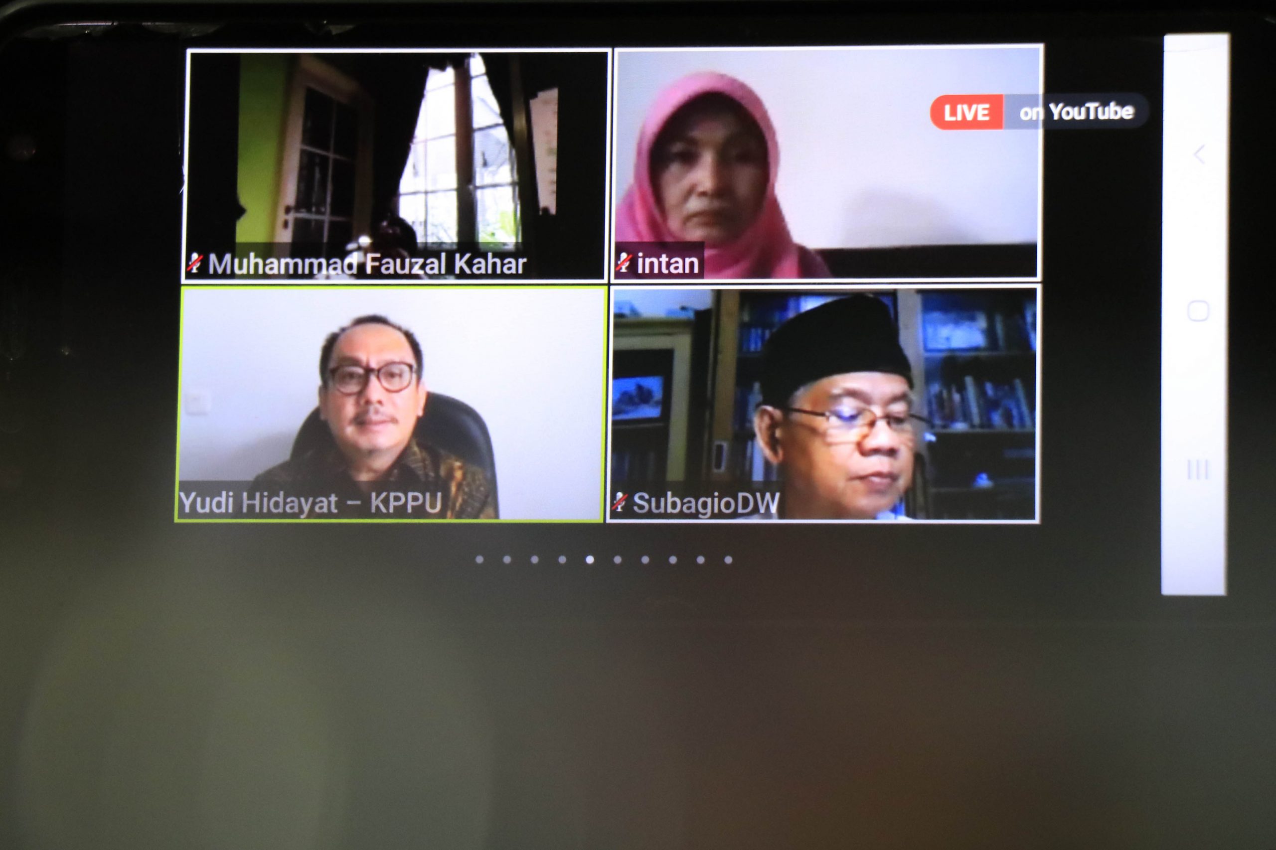 FOTO – Webinar LKN: UMKM Kunci Pemulihan Ekonomi Pasca Covid