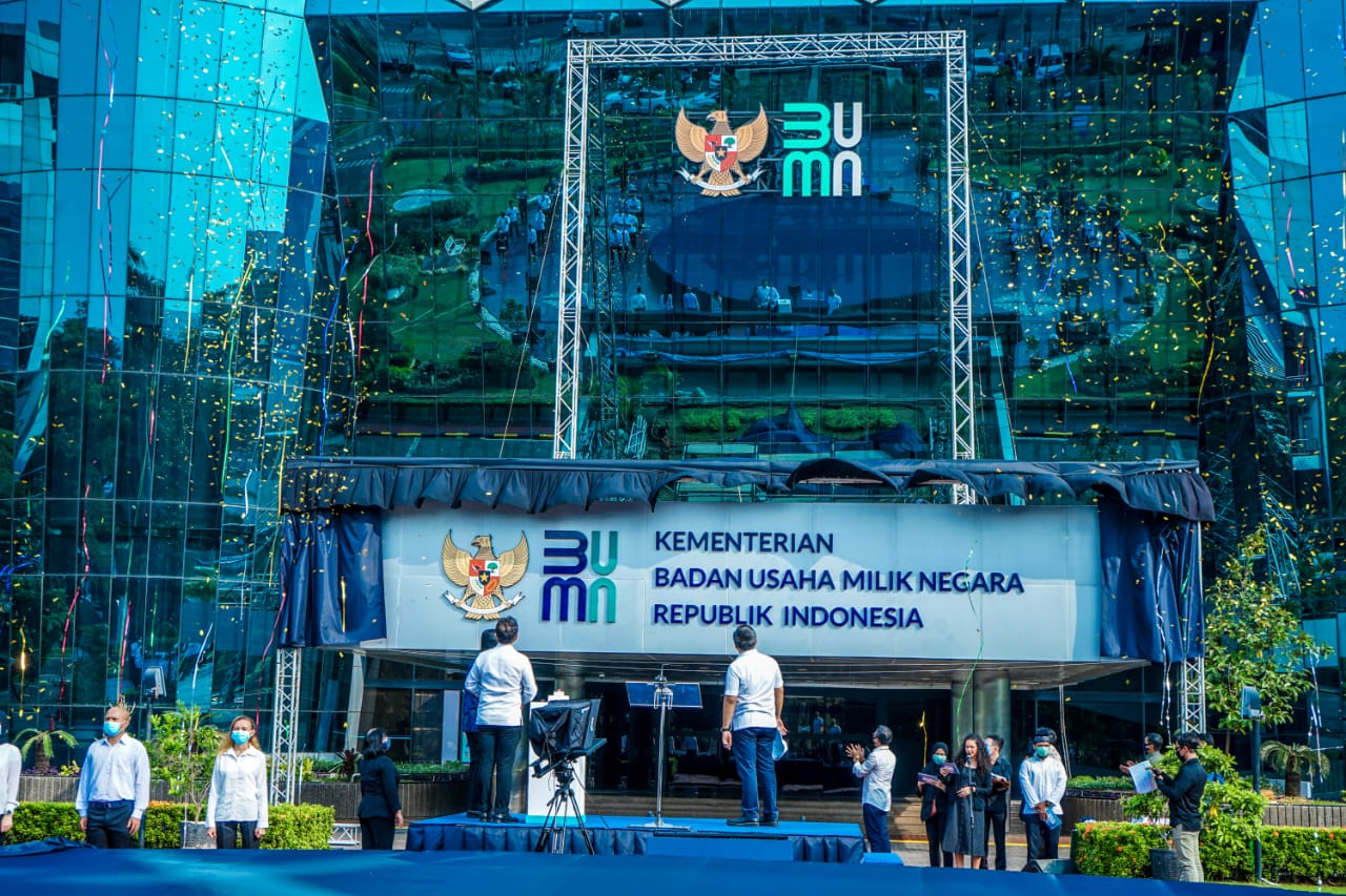 Logo BUMN Simbol Era Kemandirian