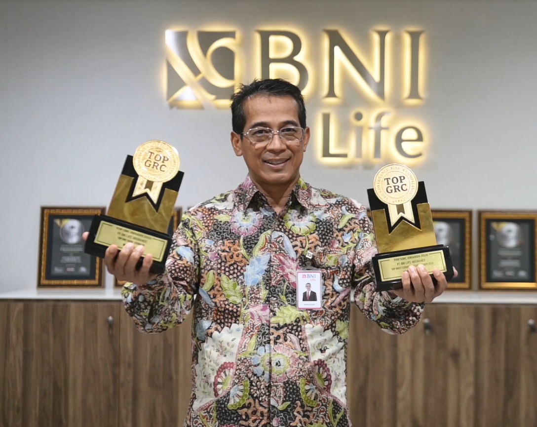 Raih Tiga Penghargaan, BNI Life Dinilai Sangat Baik Kelola GRC