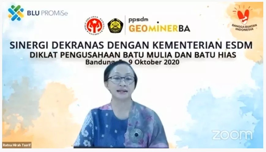 Diklat Pengusahaan Batu Mulia dan Hias Kementerian ESDM