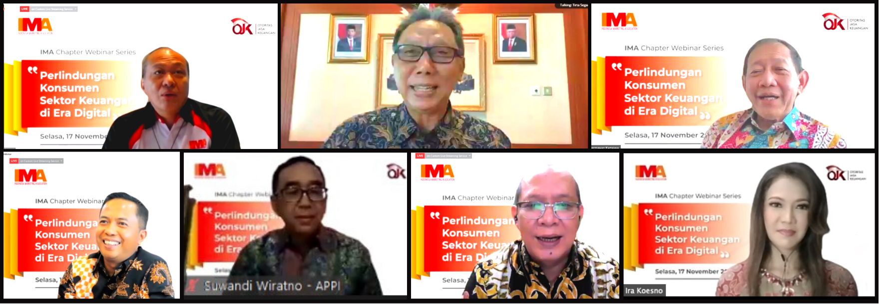 Sinergi 6 Asosiasi Jasa Keuangan Berikan Literasi Keuangan dan Pelindungan Konsumen di Era Digital