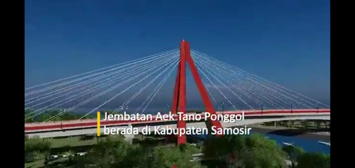 Jembatan Aek Tano Ponggol Mulai Konstruksi