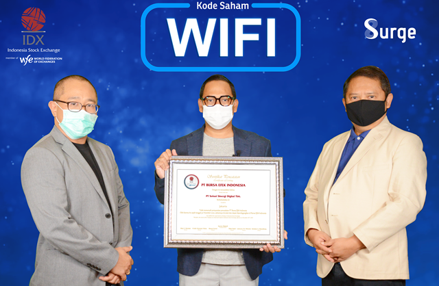 Jadi Emiten Terakhir di 2020, WIFI Resmi Tercatat di BEI