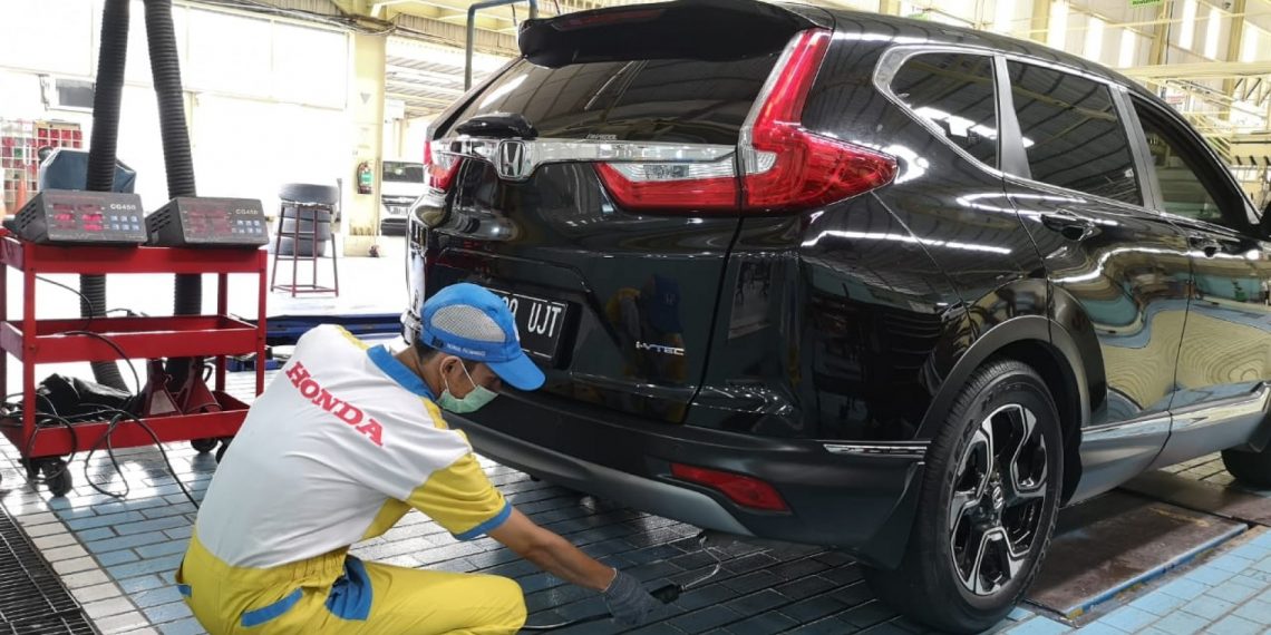 Honda Sedia Uji Emisi Gratis di 23 Bengkel
