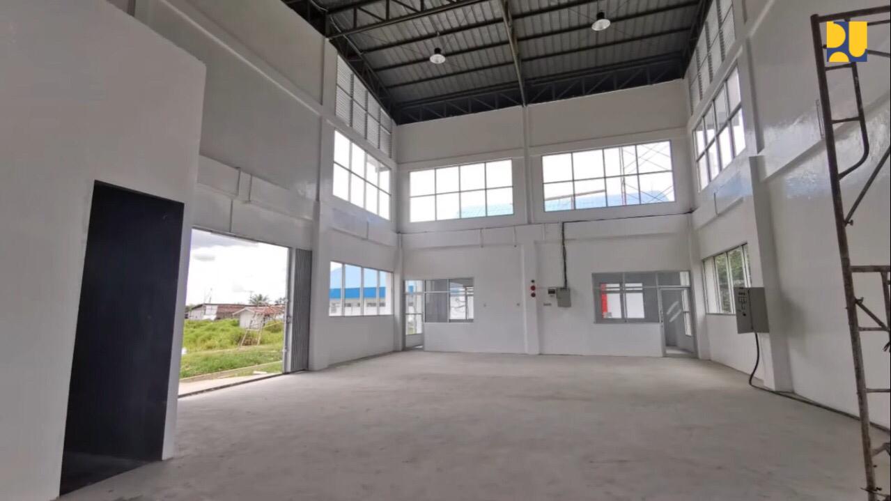 Rampung, Pembangunan Gedung Bengkel Politeknik Negeri Sambas