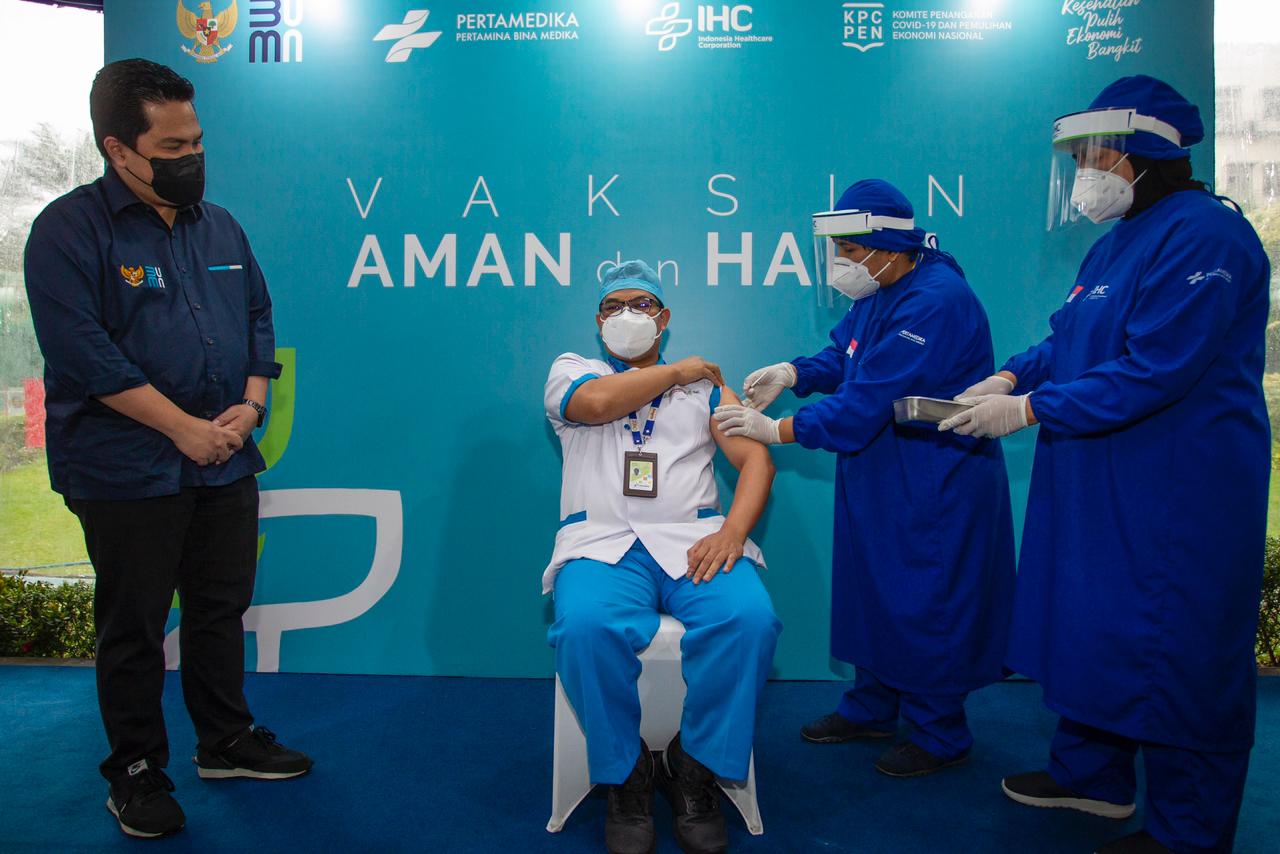 Vaksinasi kepada Tenaga Kesehatan akan Lindungi dan Perkuat dalam Memotivasi Perang COVID-19