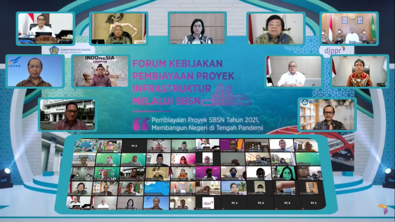 Realisasi Proyek Infrastruktur dengan Dana SBSN  Kementerian PUPR TA 2020 Capai 94,49%
