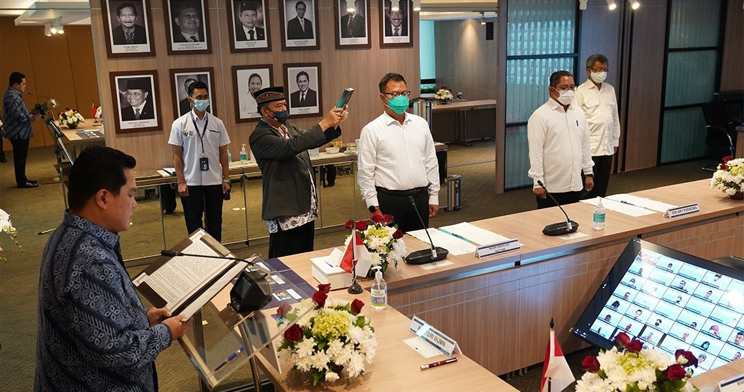 Perkuat PEN, Menteri BUMN Lantik Pejabat Pimpinan Tinggi Madya dan Pratama