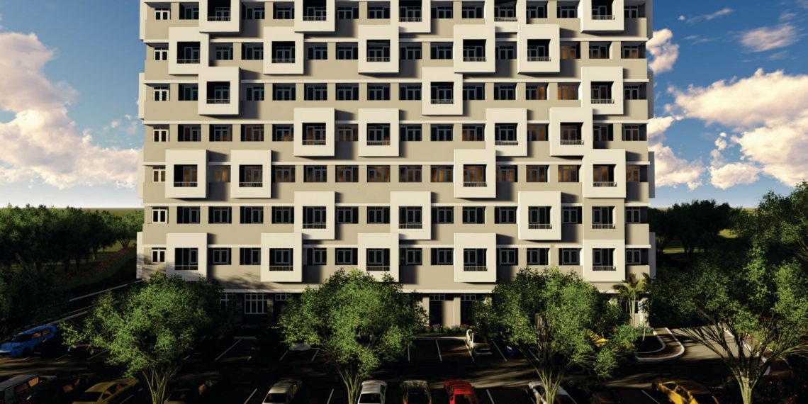 Mahakarya Hutama Karya Bangun Student Apartement Building-UIII