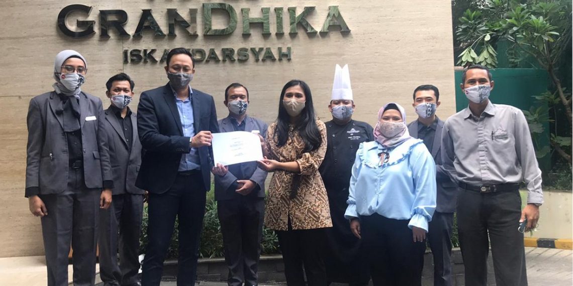 Hotel GranDhika Iskandarsyah Raih Sertifikasi CHSE ‘Memuaskan’ dari Kemenparekraf