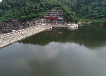 Inilah Bendungan Tapin Karya Brantas Abipraya yang Baru Diresmikan