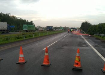 Awas, Tol Cipali Km 122+400 Diberlakukan Contraflow