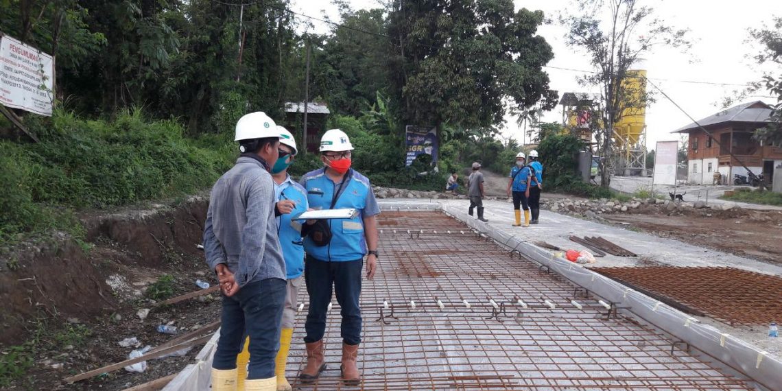Di Tengah Pandemi, Indra Karya Kejar Tayang Proyek Bendungan Kuwil di Minahasa Utara