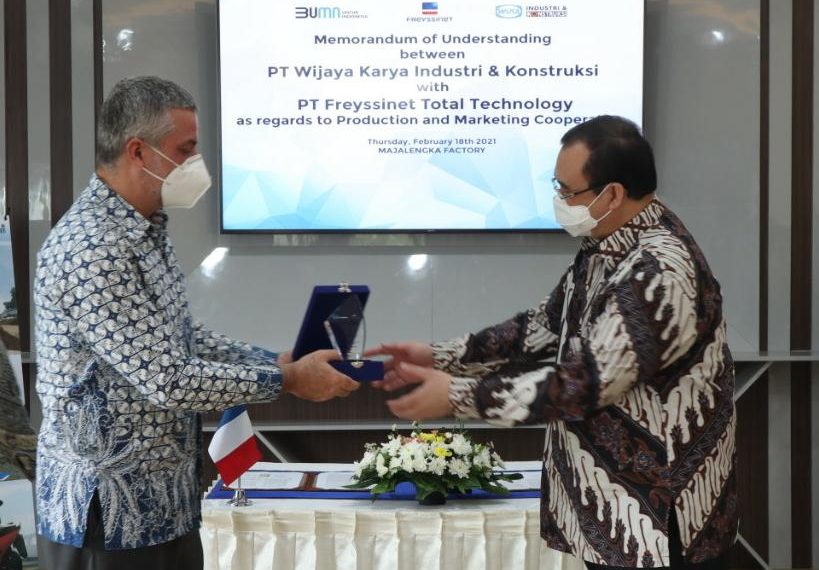 WIKA IKON Bangun Kerjasama Stategis denganFreyssinet Total Technology