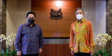 Menteri BUMN Ajak Singapura Pererat Kerjasama Ekonomi di Tiga Bidang
