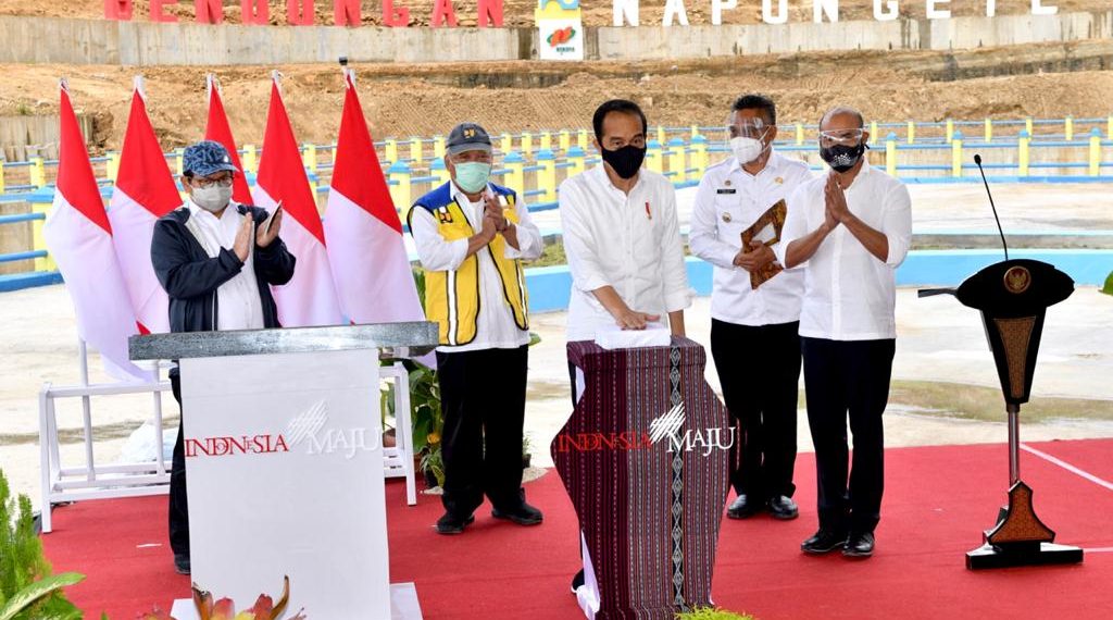 Bendungan Napun Gete NTT telah Diresmikan