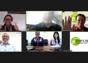 Pengerukan Indonesia Kembali Jadi Finalis Ajang TOP CSR Awards 2021
