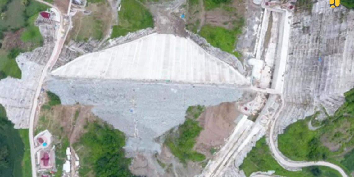 Bendungan Karalloe  Kabupaten Gowa Siap operasi 2021