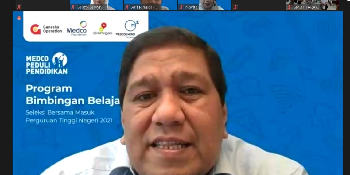 Kepedulian Medco Gelar Bimbel Online guna Dukung 250 Siswa Hadapi SBMPTN