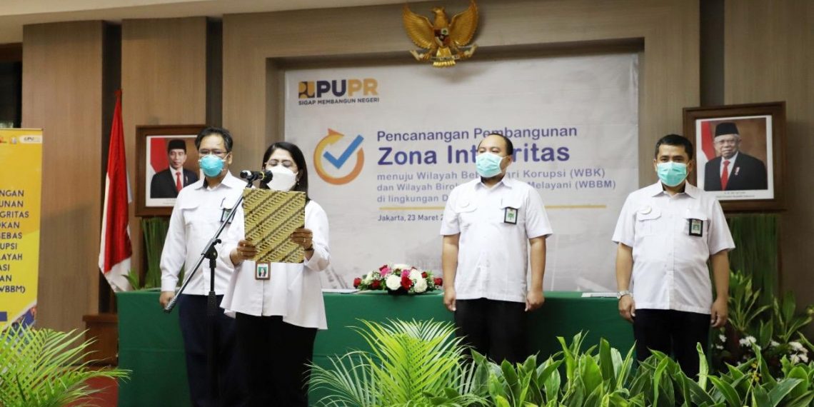 Kementerian PUPR Canangkan Pembangunan Zona Integritas Menuju WBK/WBBM