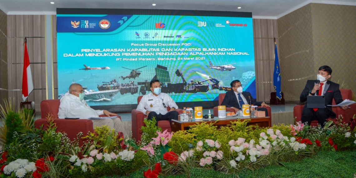 Holding Industri Pertahanan Bidik Top 50 Defence Global Company di 2024