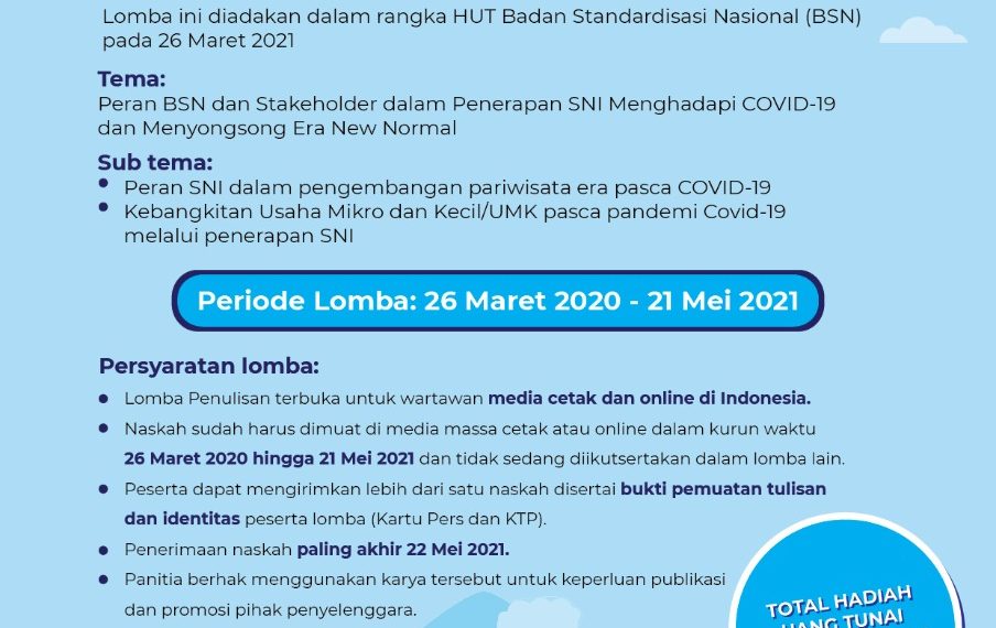 BSN Gelar Anugerah Jurnalistik