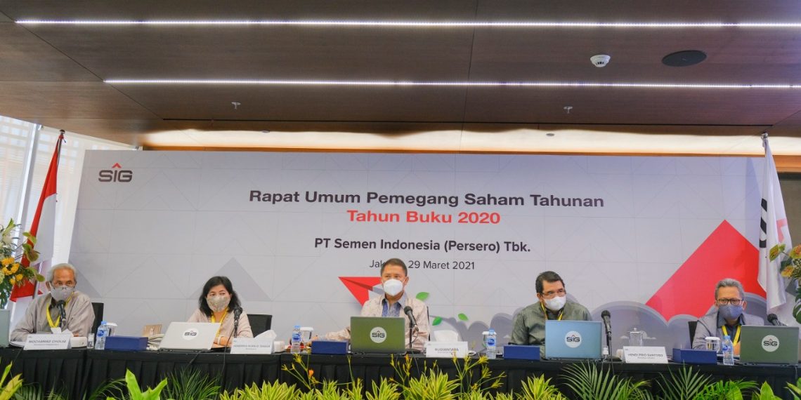 RUPST SIG Sepakat Tebar Dividen Sebesar Rp1,12 Triliun