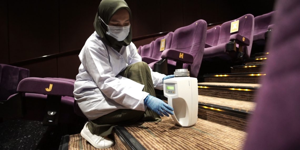 Hidupkan Bisnis Perfilman, Cinema XXI Gandeng Nusantics Sterilkan Ruangan Bioskop