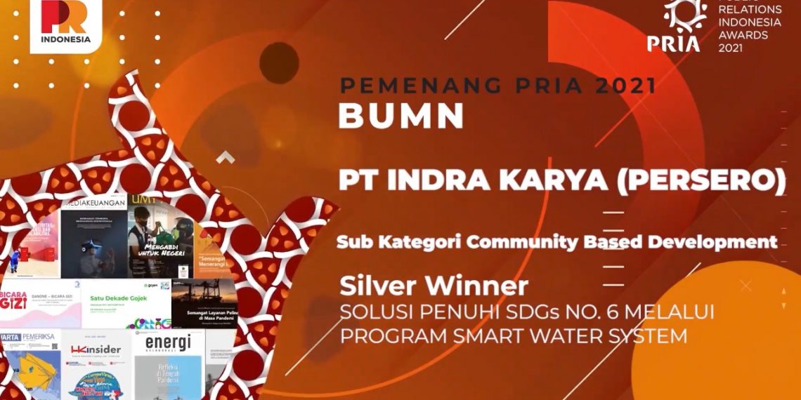 Indra Karya Raih Penghargaan PR Indonesia Awards 2021