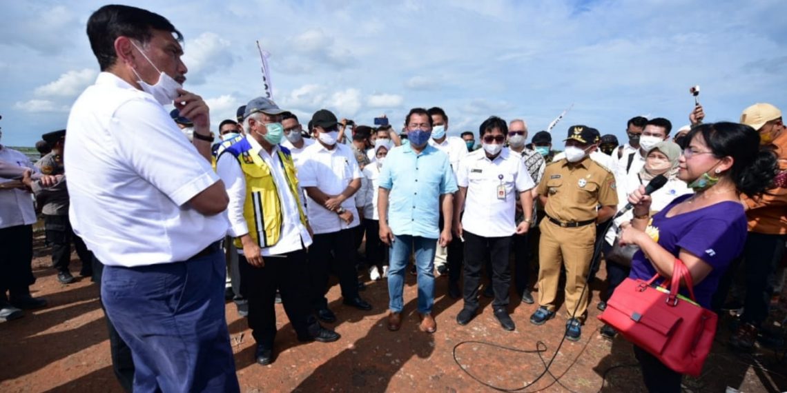 Tiga Menteri dan Kepala Staf Kepresidenan Tinjau Progres Kawasan Food Estate Kalteng