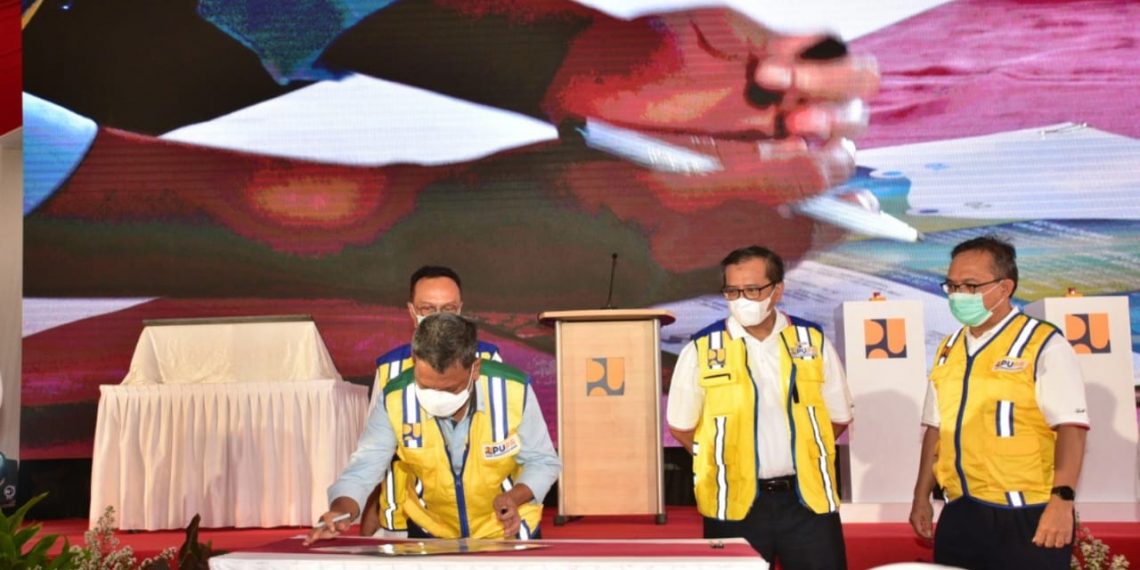 Pola KPBU Jalintim Sumatera Riau telah Ditandatangani