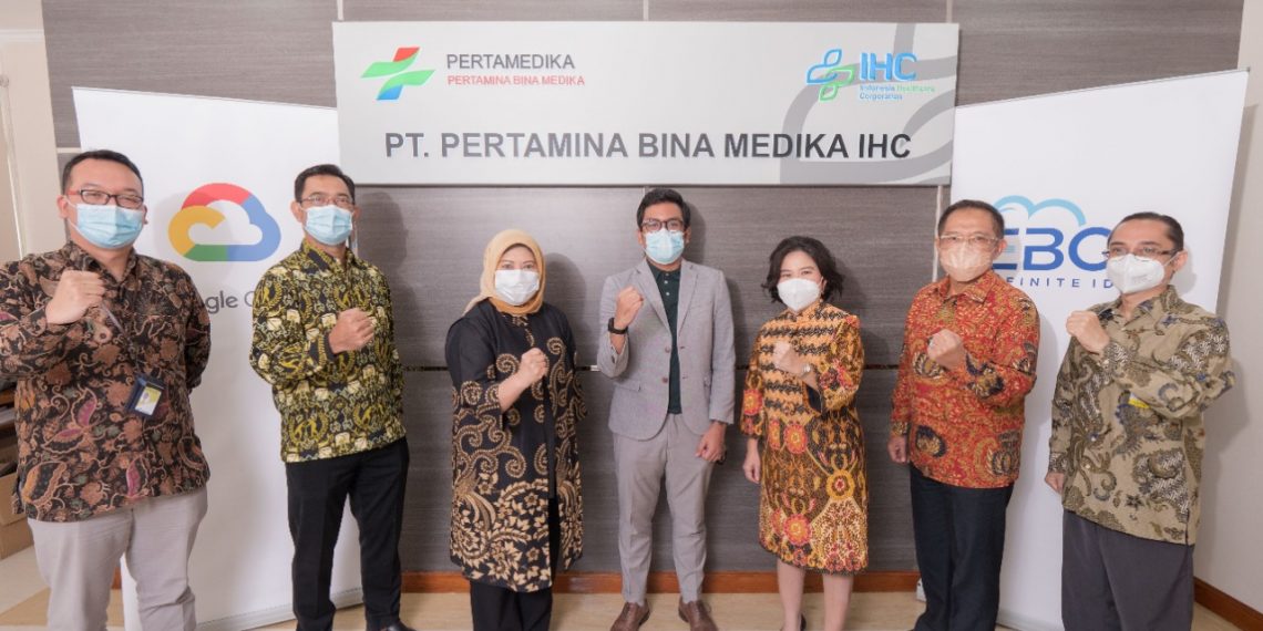 Pertamedika IHC Jalin Kerjasama dengan Google Cloud
